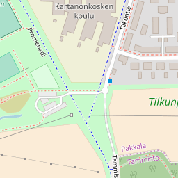 Rajoitettu alue: Tammiston pohjoinen jalopuumetsä – Jä